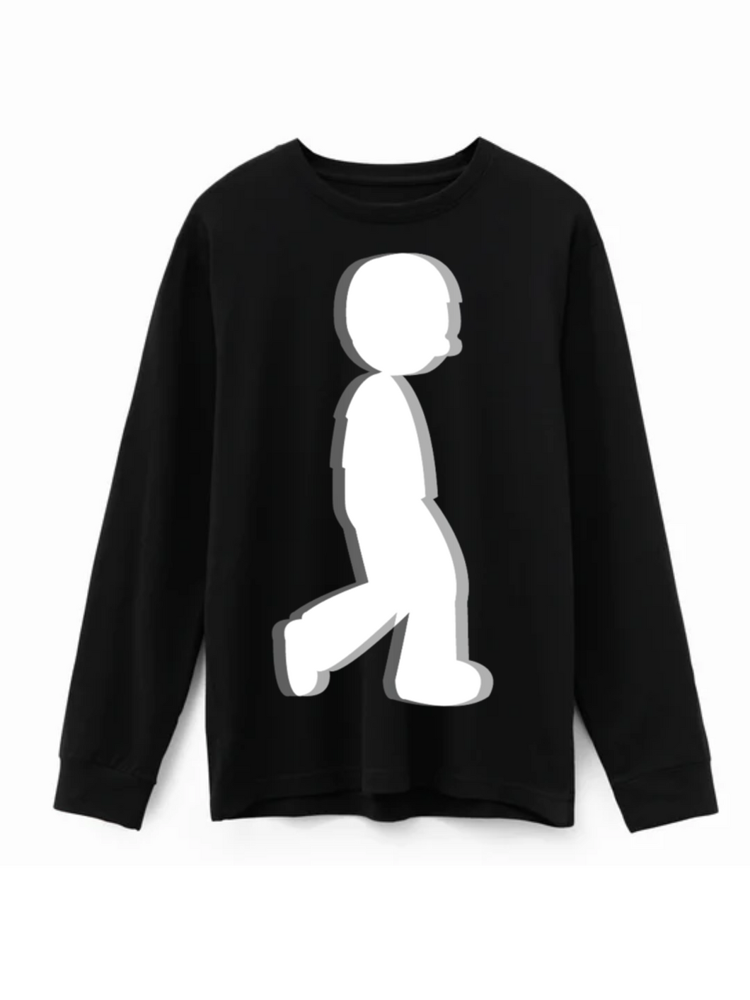 LOST MAN LONG SLEEVE- BLACK