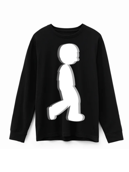 LOST MAN LONG SLEEVE- BLACK